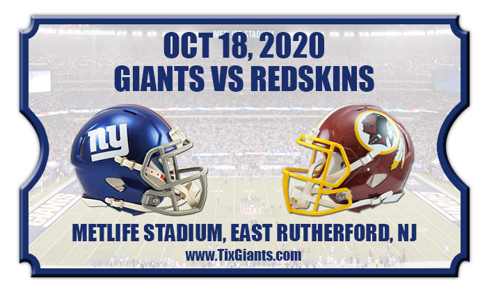 2020 Giants Vs Redskins