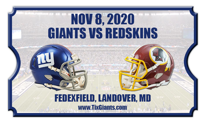 2020 Giants Vs Redskins