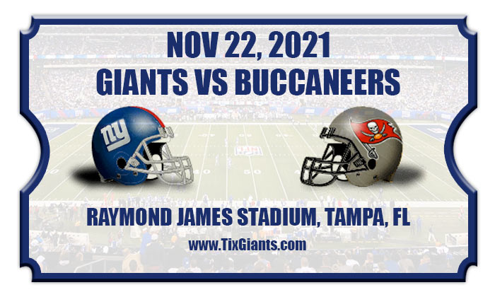 2021 Giants Vs Buccaneers