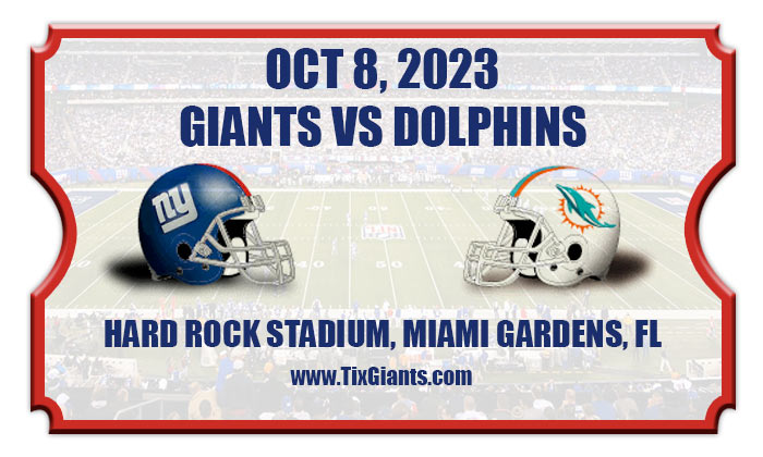 2023 Giants Vs Dolphins