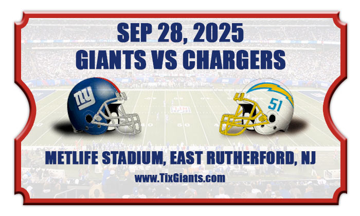 2025 Giants Vs Chargers