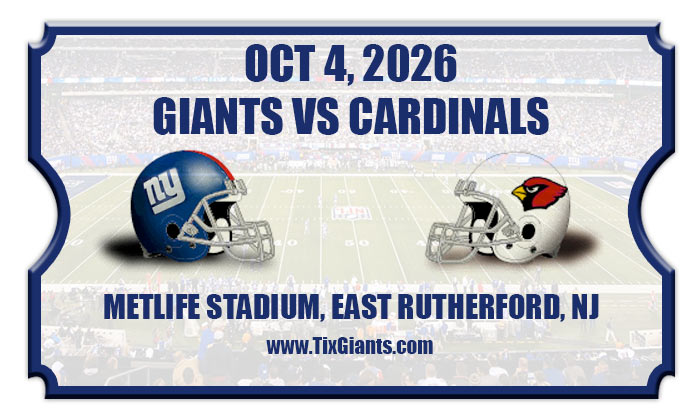 2026 Giants Vs Cardinals