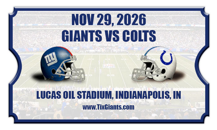 2026 Giants Vs Colts