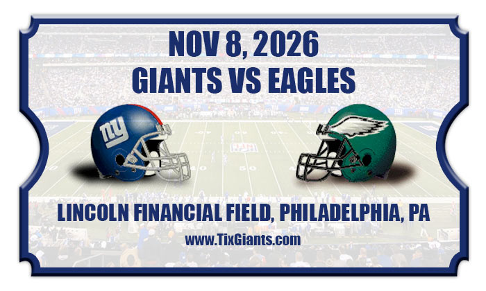 2026 Giants Vs Eagles