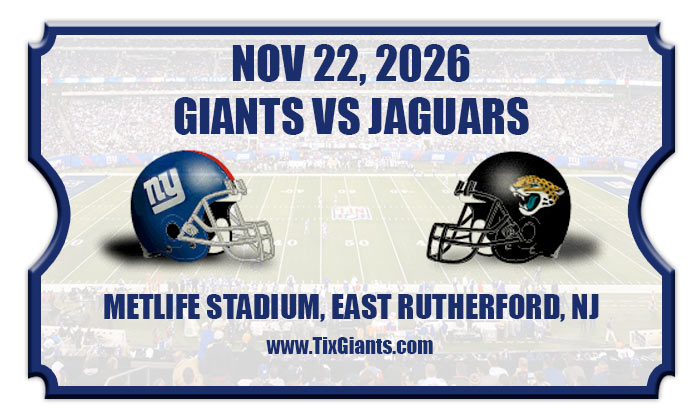 2026 Giants Vs Jaguars